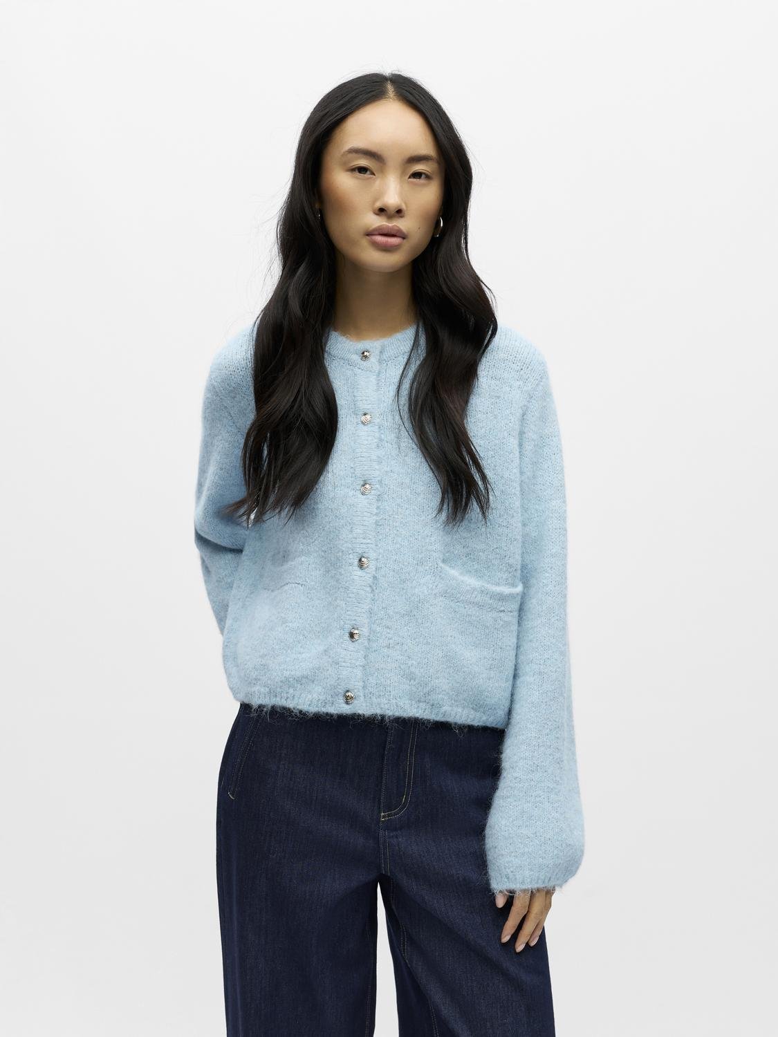 OBJSAGGIA Pullover - Winter Sky - VERO MODA & VILA Bergvik
